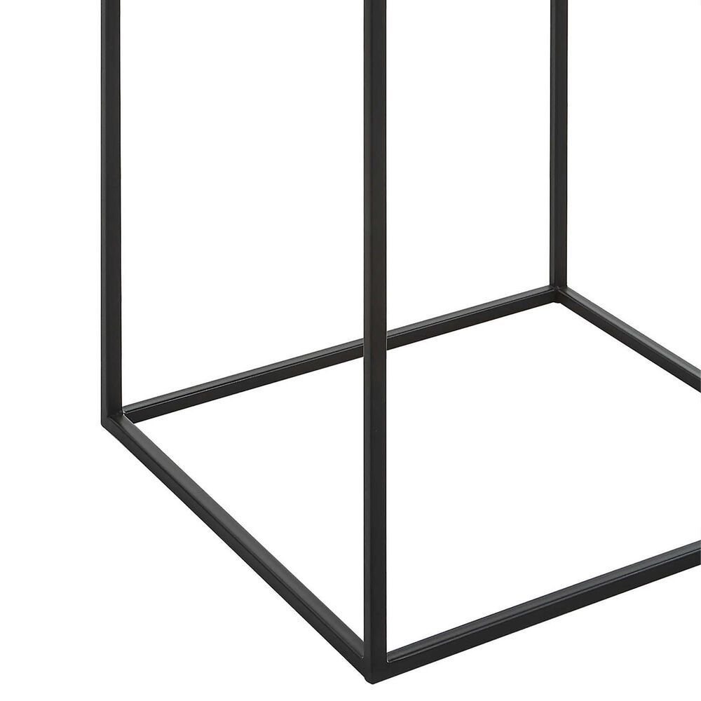 Uttermost Laramie Accent Table in Matte Black and Natural, , large