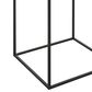 Uttermost Laramie Accent Table in Matte Black and Natural, , large