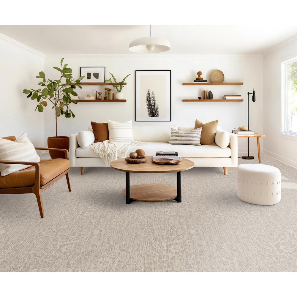 Stanton Lavish Enlace Carpet in Silver Birch, , large