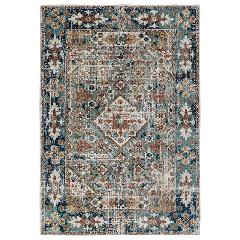 Karastan Studio 5'3" x 7'10" Vanilla Area Rug, , large