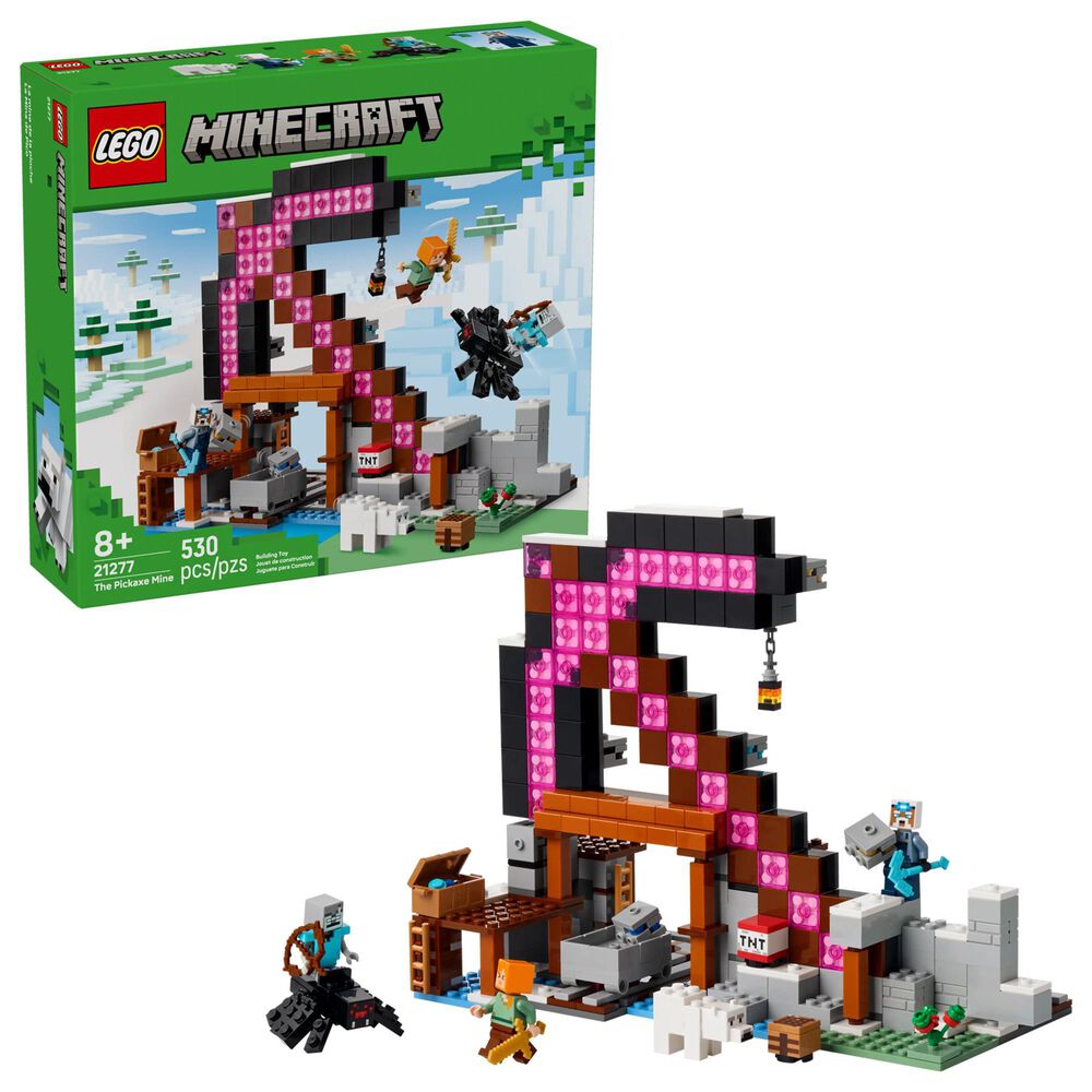 LEGO Minecraft The Pickaxe Mine Building Set, , large