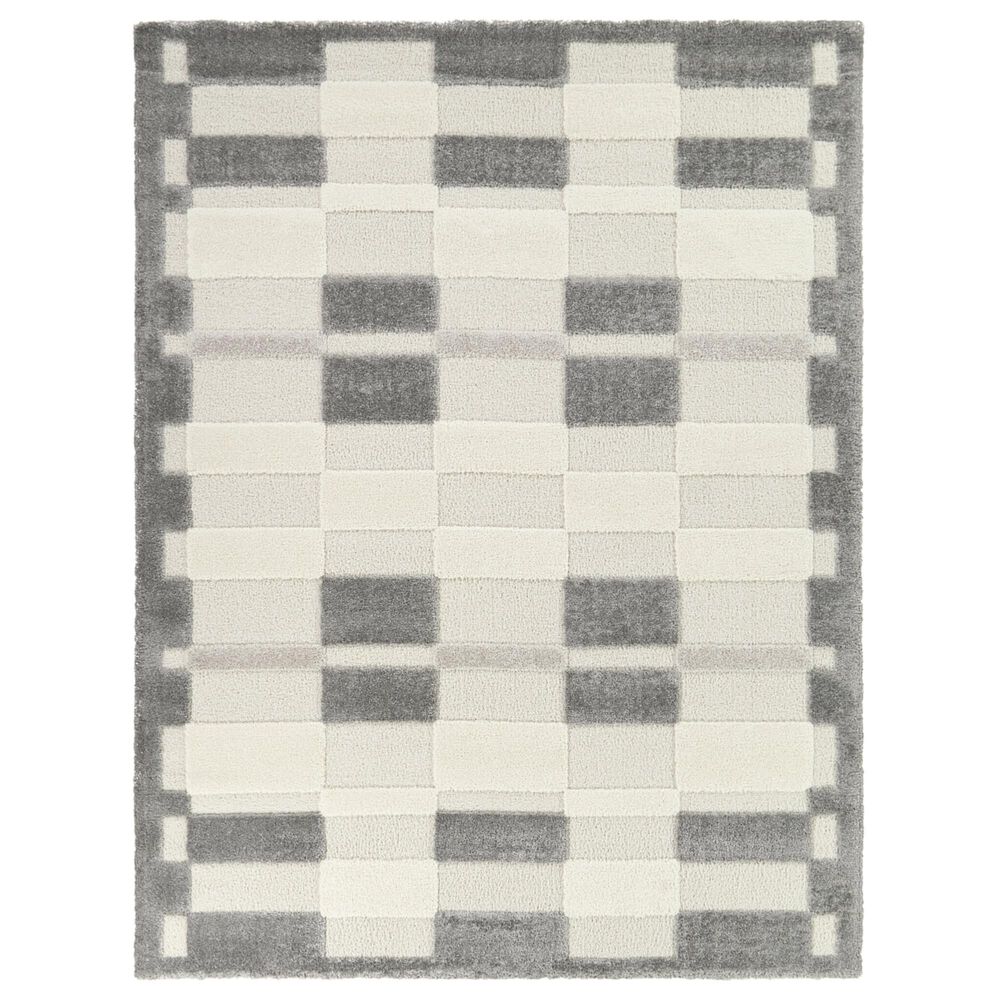 Balta Rugs Cocoon Bernadette Grey 5"3" x 7" Area Rug, , large