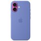 Apple Silicone Case with MagSafe for iPhone 16 in Periwinkle, , large