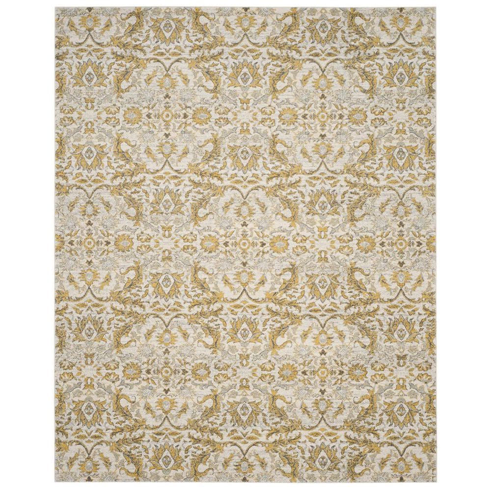Safavieh Evoke EVK238S 10&#39; x 14&#39; Ivory and Gold Area Rug, , large