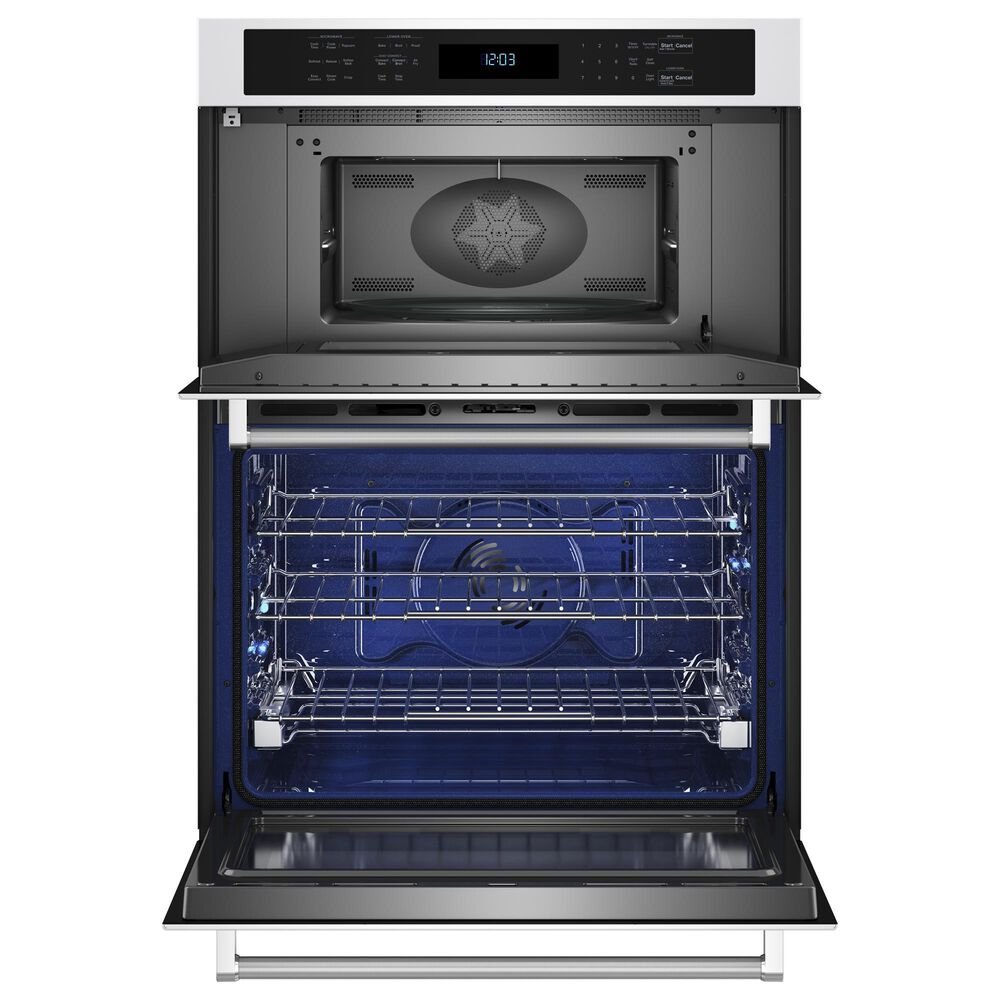 KitchenAid 2-Piece Kitchen Package with 30&quot; Built-In Combination Microwave Wall Oven and 36&quot; Gas Cooktop in Stainless Steel, , large
