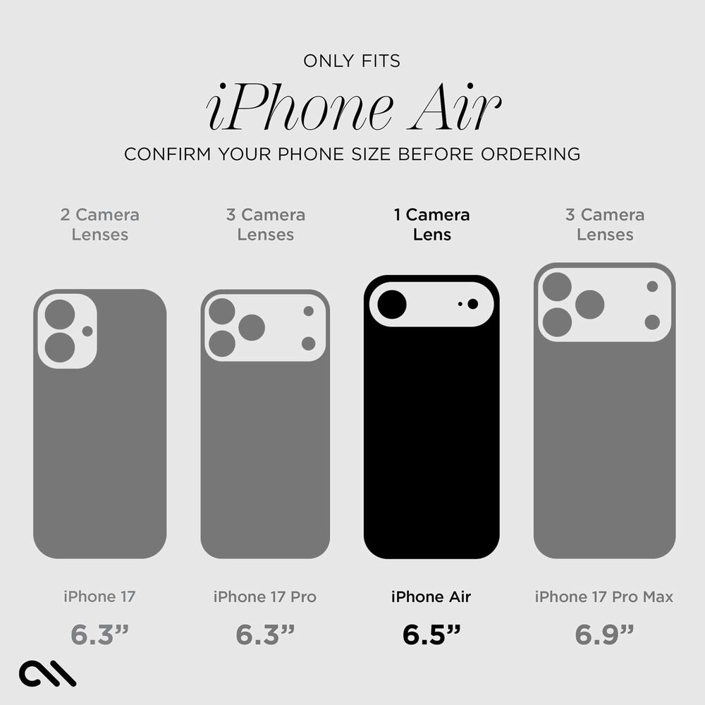 Case-Mate Tough MagSafe Case for iPhone 17 Air in Clear, , large