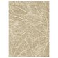 Balta Rugs Sonia Tropical Leaf 7"10" x 10" Cream Area Rug, , large