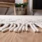 Safavieh Natura NAT351A 2"3" x 8" Ivory and Grey Runner, , large
