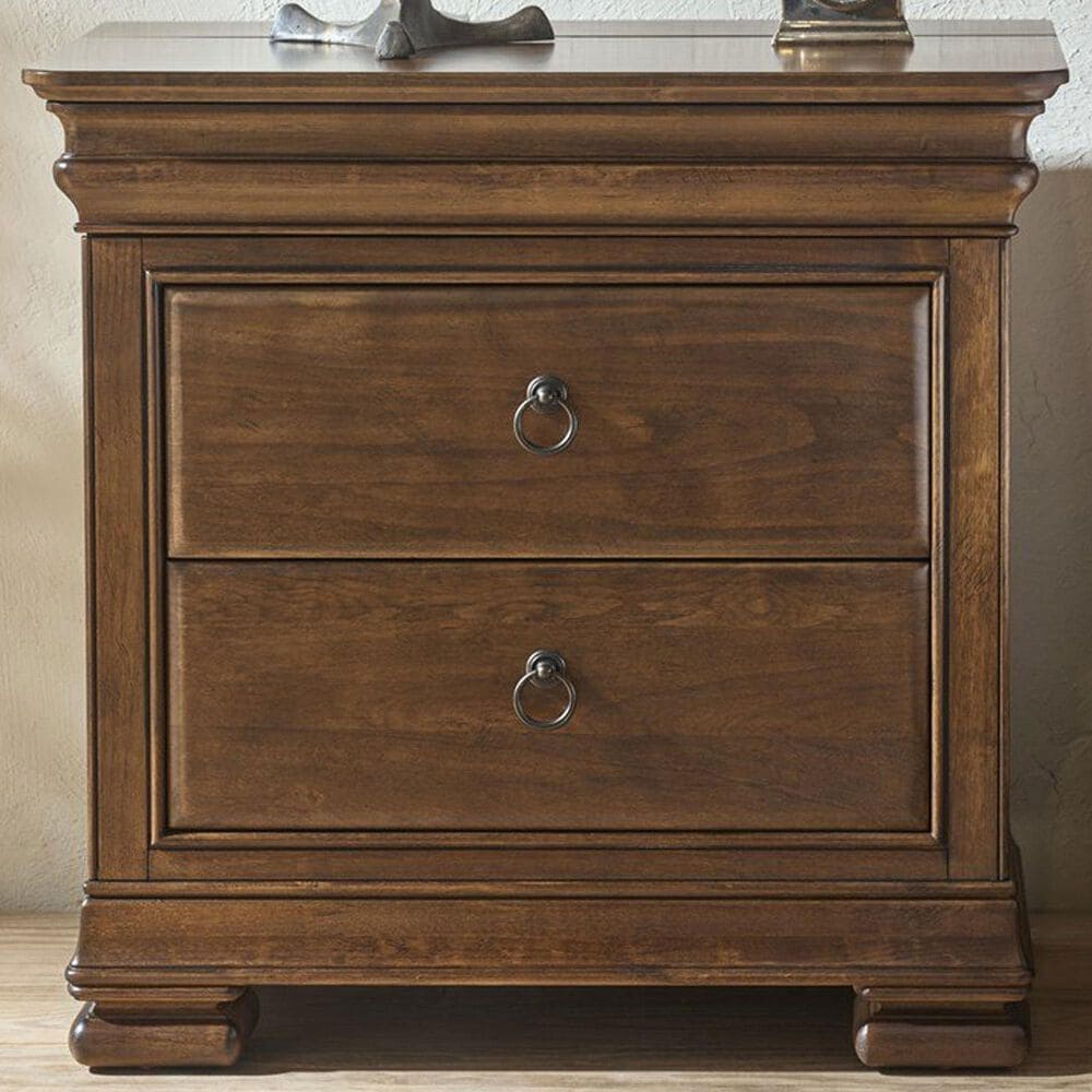 Universal Furniture New Lou 3-Drawer Nightstand in Cognac, , large