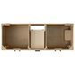 37B Alanya 60" Double Bathroom Vanity in Warm Oak with White Composite Stone Top, , large
