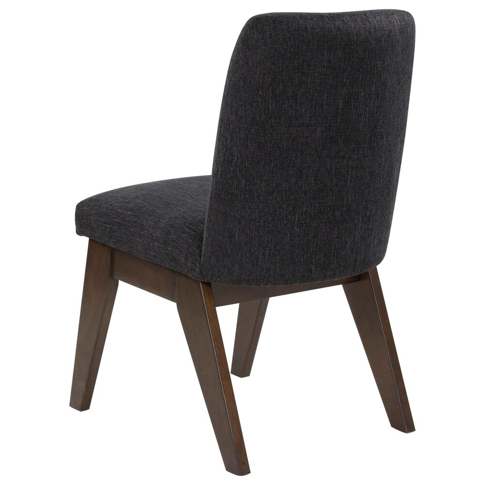 Ashley Dilenno Upholstered Dining Side Chair in Dark Brown, , large