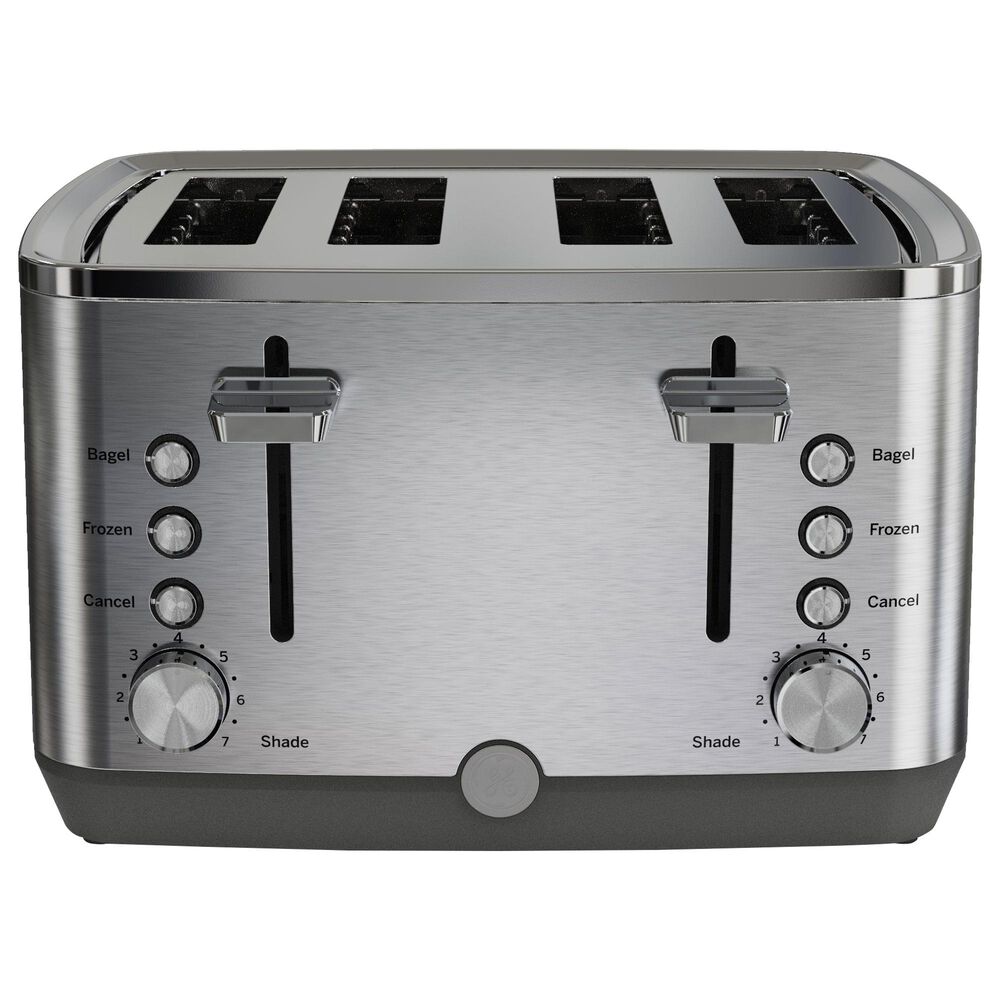 WHALL Long Slot Toaster 4 Slice Brushed Stainless Steel Toaster, 7 Toa –  Whall