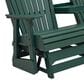 Ashley Shell Beach Loveseat Glider in Green, , large