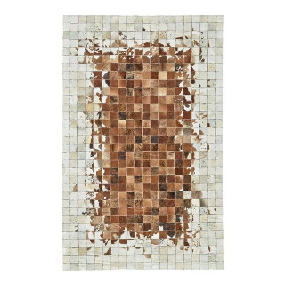 Feizy Rugs Estelle L9138 9" x 12" Saddle Hide Area Rug, , large
