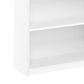 HOMLUX 3-Tier Display Bookshelf with Adjustable Shelves in White, , large