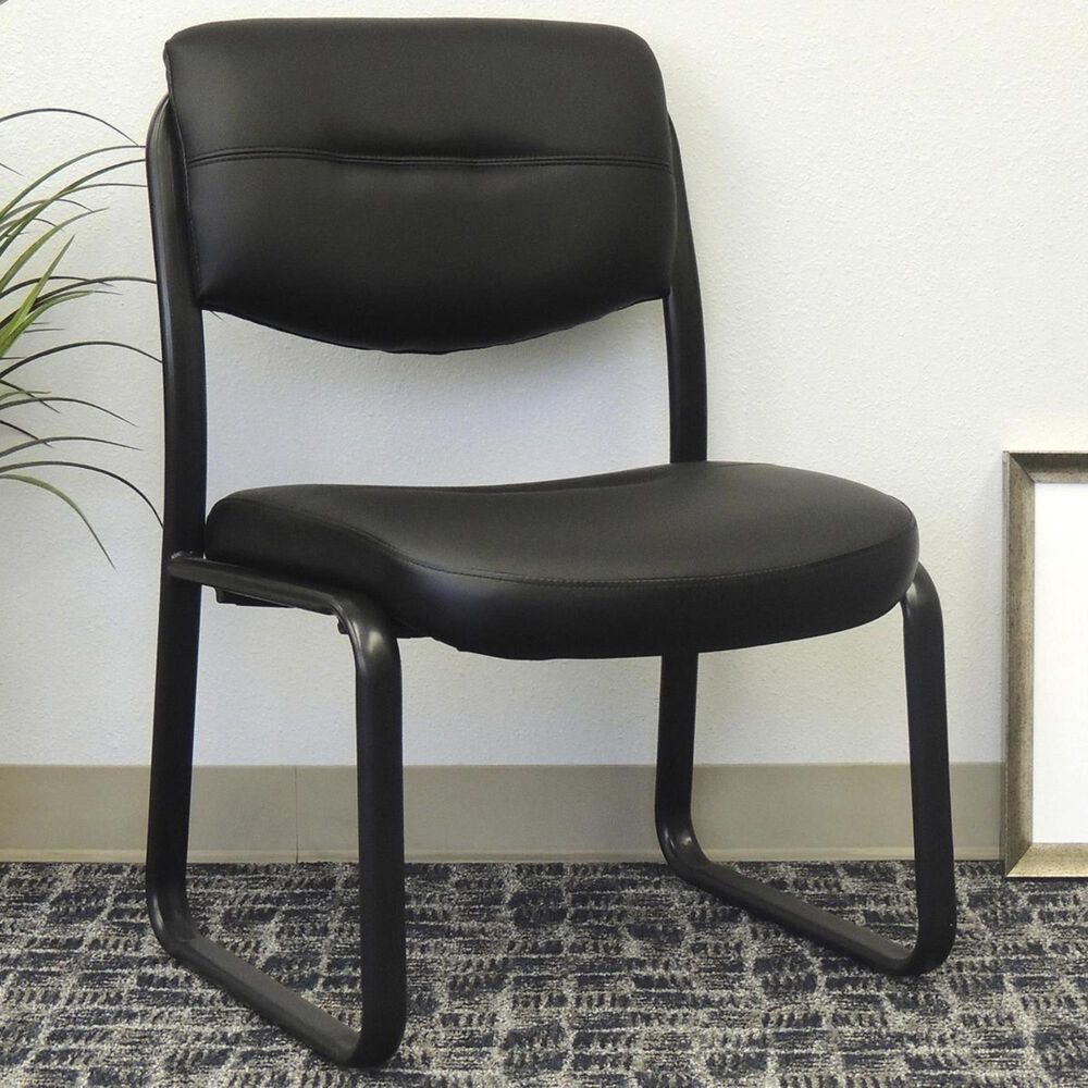 Regal Co. Boss Side Chair with Arms in Black, , large