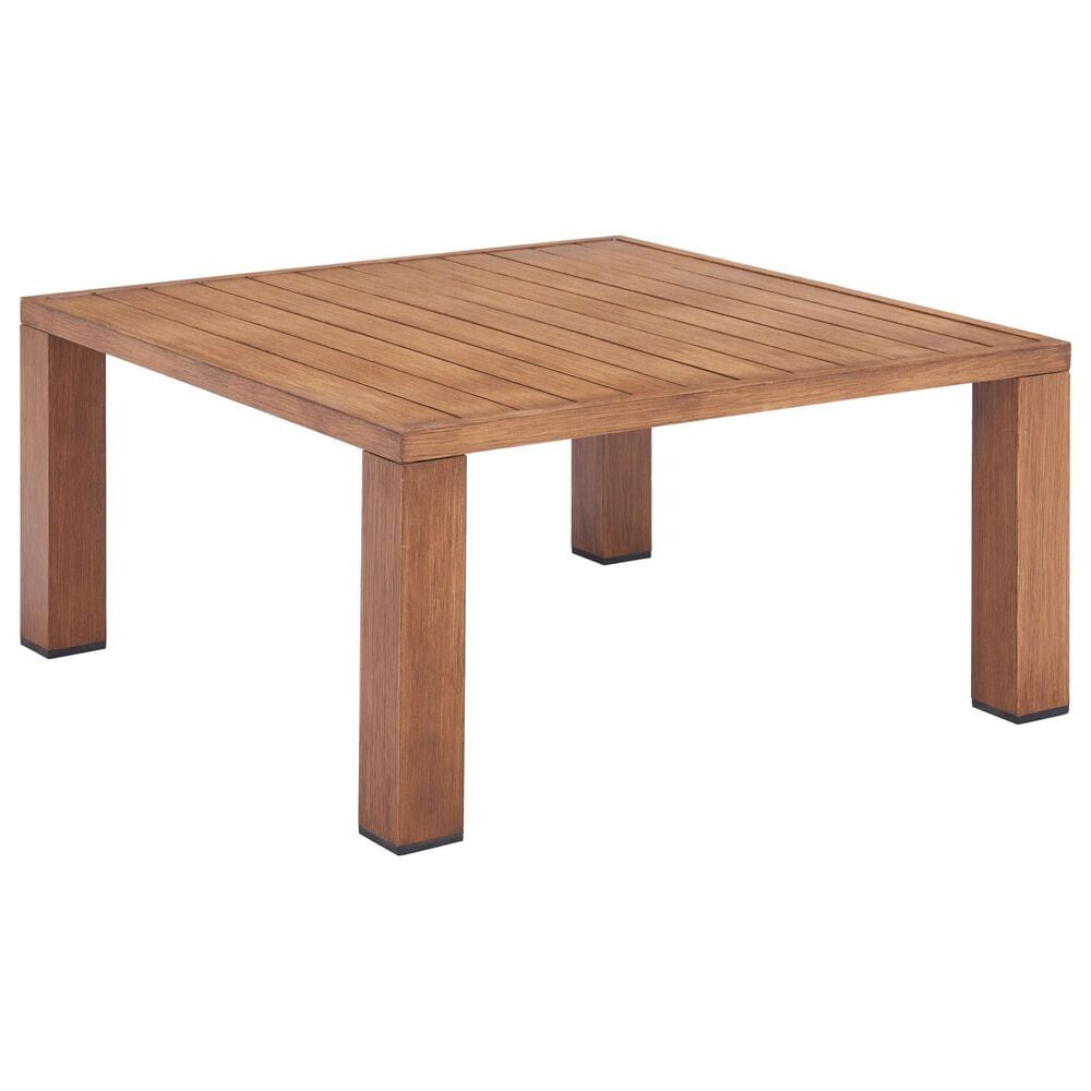 Zuo Modern Regels Patio Coffee Table in Natural, , large