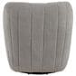LumiSource Finley Swivel Accent Chair in Taupe, , large