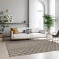 Dalyn Rug Company York 8" x 10" Taupe Indoor/Outdoor Area Rug, , large