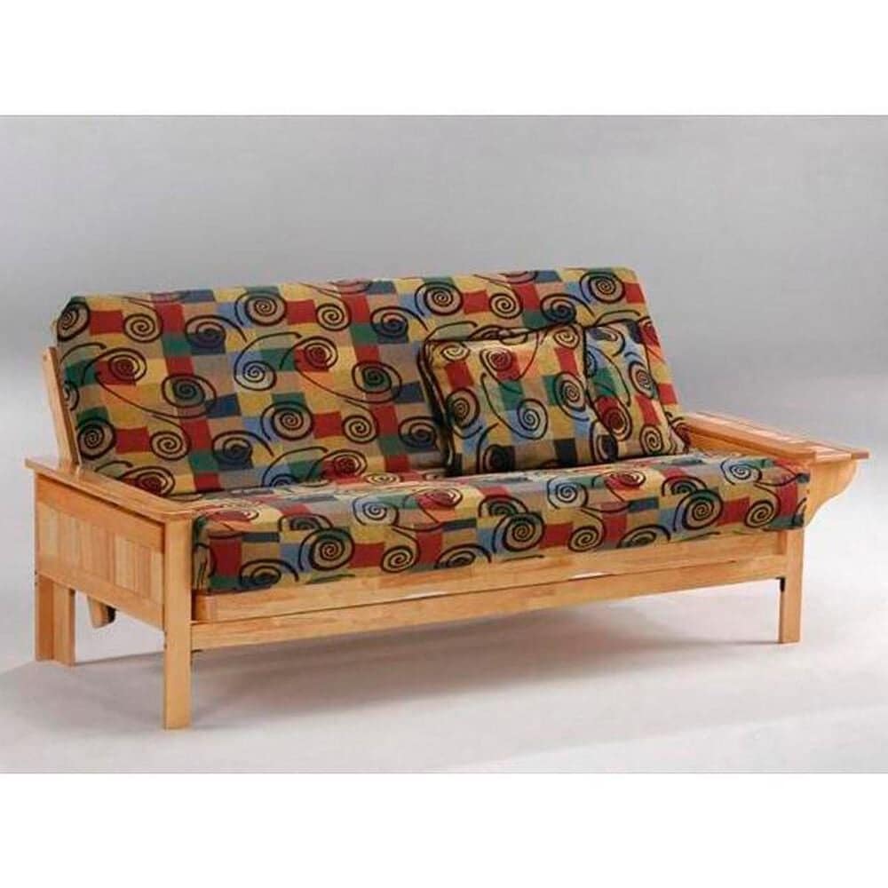 New Day Furniture Seattle Futon Frame Only in Natural, , large
