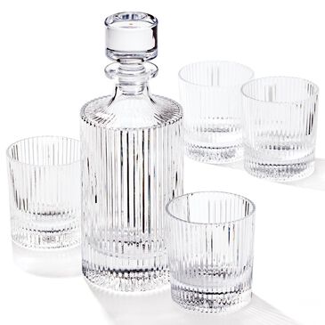 Oneida Wallingford 5-Piece Whiskey Set in Clear, , large