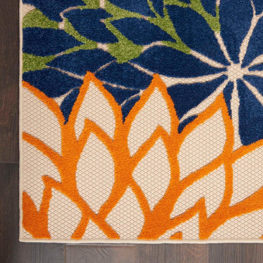 Nourison Aloha ALH05 10&#39; x 14&#39; Multicolor Indoor/Outdoor Area Rug, , large