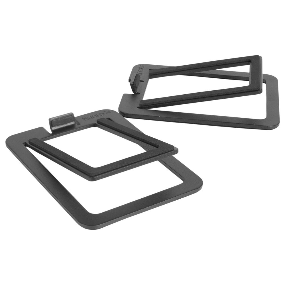 Kanto Angled Desktop Speaker Stand for Small Speakers in Black (Set of 2), , large