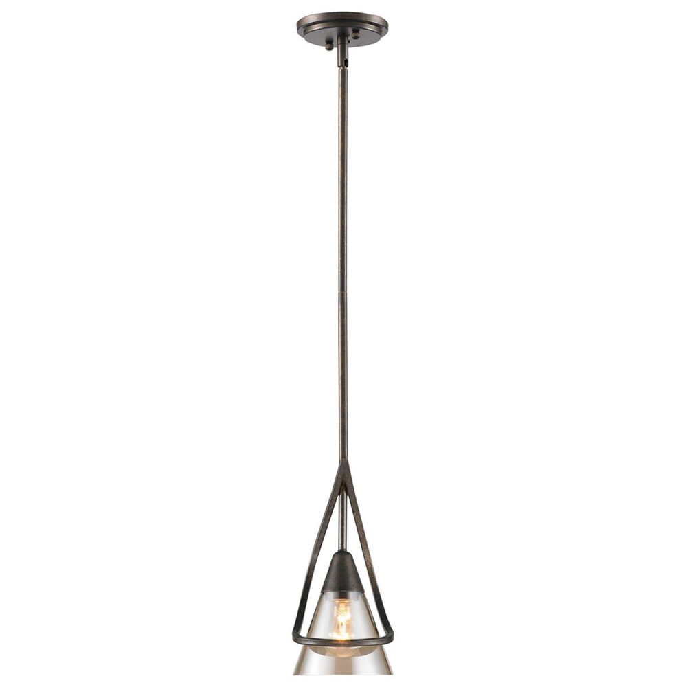 Golden Lighting Olympia Mini Pendant in Burnt Sienna, , large