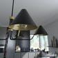 Hunter Grove Isle 5-Light Chandelier in Matte Black, , large
