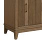 37B Fenwick 30" Single Bathroom Vanity in Kona with Glossy White Composite Stone Top and Backsplash, , large