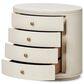 Four Hands Amelia 4-Drawer Nightstand in Ivory Painted, , large