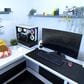 iBUYPOWER Y40 Pro Gaming PC Desktop | Intel Core i9 14900F - 32GB RAM - NVIDIA GeForce RTX 5080 Graphics - 2TB SSD in Black and White, , large