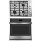 GE Appliances 2-Piece Kitchen Package with 30" Gas Cooktop and Convection Single Wall Oven in Stainless Steel, , large