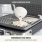 Green Pan Elite 4-Square Waffle Maker in Graphite, , large