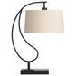 Crestview Collection Julia Table Lamp in Black, , large