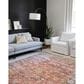 Loloi II Layla LAY-02 3"6" x 5"6" Spice and Marine Area Rug, , large