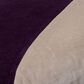 Surya 20" Square Throw Pillow in Plum and Wheat, , large
