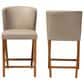 Baxton Studio Olivia Counter Stool in Dark Walnut (Set of 2), , large