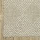 Oriental Weavers Tortuga TR05A 1"10" x 7"6" Beige Runner, , large