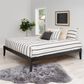Linden Boulevard Polly King Platform Bed without Headboard in Black, , large