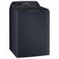 GE Profile 5.3 Cu. Ft. Top Load Agitator Washer and 7.3 Cu. Ft. Gas Dryer Laundry Pair in Sapphire Blue, , large