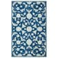 Safavieh Micro-Loop 4" x 6" Navy and Grey Area Rug, , large
