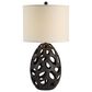 Renwil Loxley Table Lamp in Dark Brown, , large