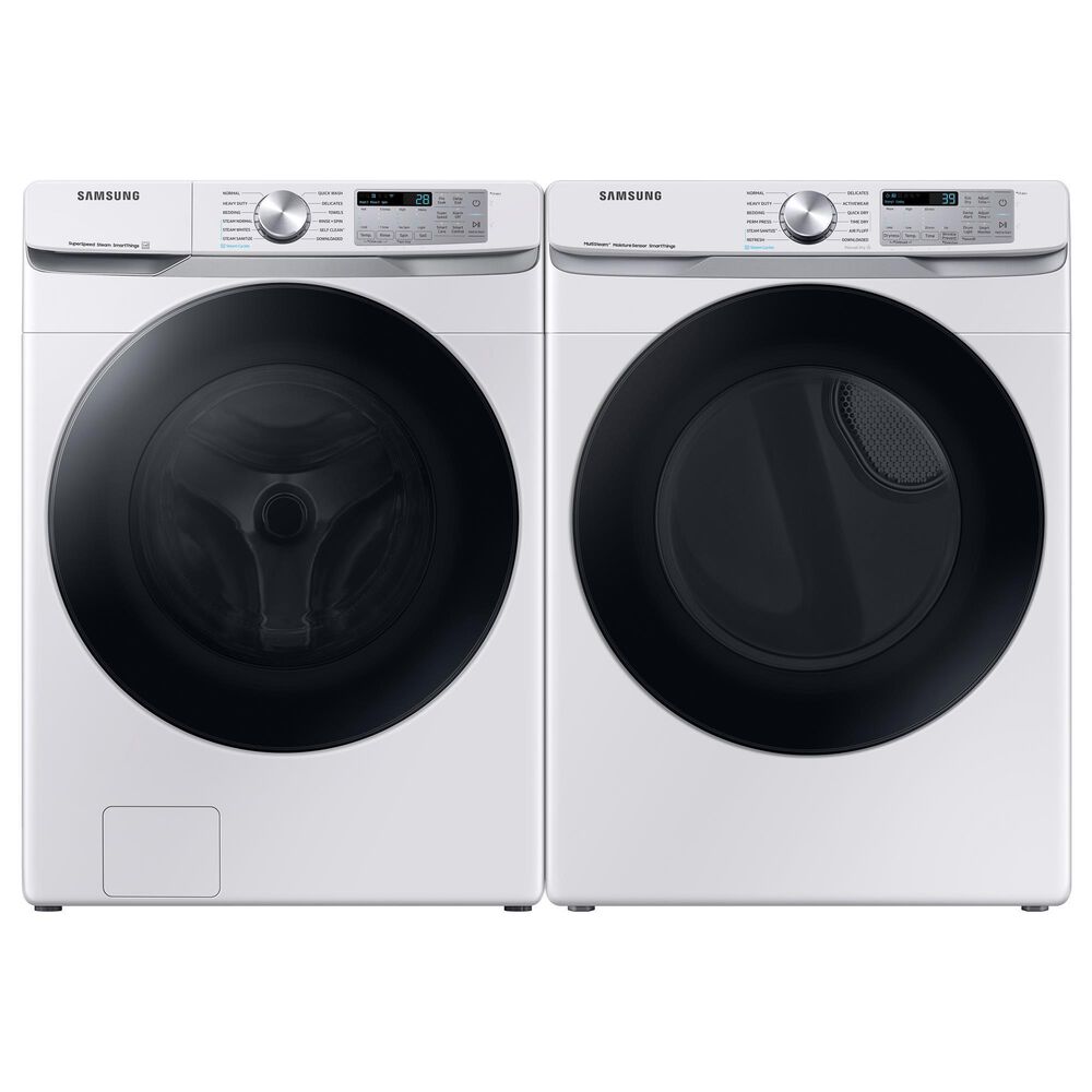 Samsung 7.5 Cu. Ft. Capacity Gas Dryer with Steam in White, , large