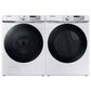 Samsung 7.5 Cu. Ft. Capacity Gas Dryer with Steam in White, , large