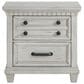 Mayberry Hill McCoy 4-Piece King Storage Bedroom Set in Antique White, , large