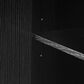 HOMLUX 83" Kitchen Island in Black, , large