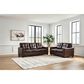 Ashley Santorine Stationary Queen Sofa Sleeper in Dark Brown, , large