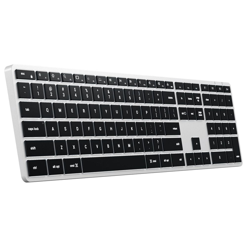 Satechi Slim X3 Bluetooth Backlit Keyboard in Silver, , large
