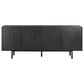 Blue River Holland 4-Door Sideboard in Black Brushed, , large